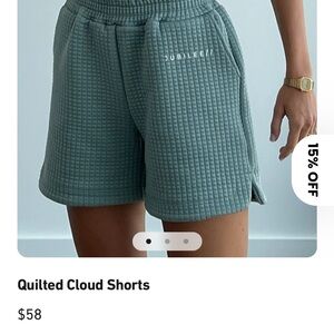 Jubilee Quilted Cloud Shorts / XS / Seafoam